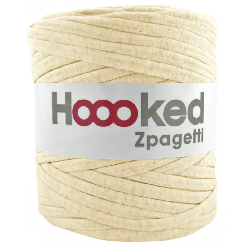 Hoooked Zpagetti - Fettuccia per Uncinetto - Beige